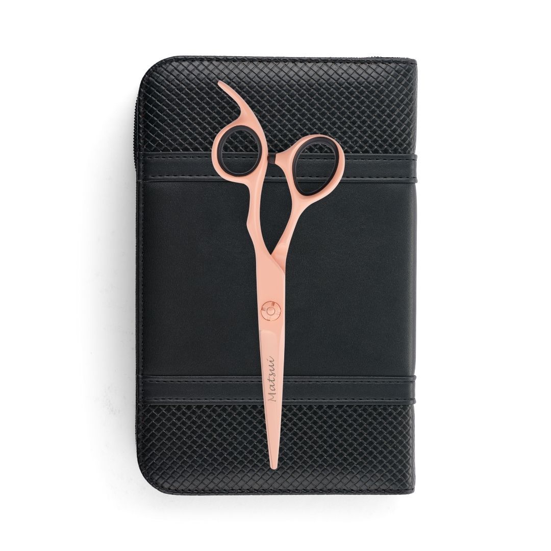 Matsui Pastel Peach Hair Cutting Shears - Scissor Tech Canada (6653814308918)