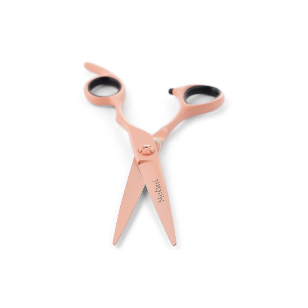 Matsui Pastel Peach Combo Hairdressing Scissors - Scissor Tech Canada (6653811490870)