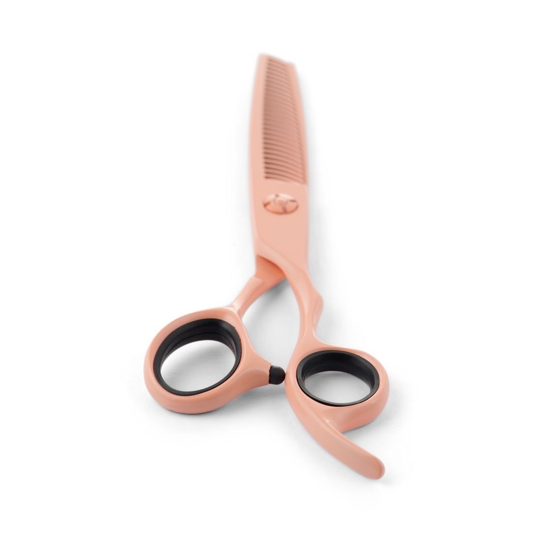 Matsui Pastel Peach Combo Hairdressing Scissors - Scissor Tech Canada (6653811490870)