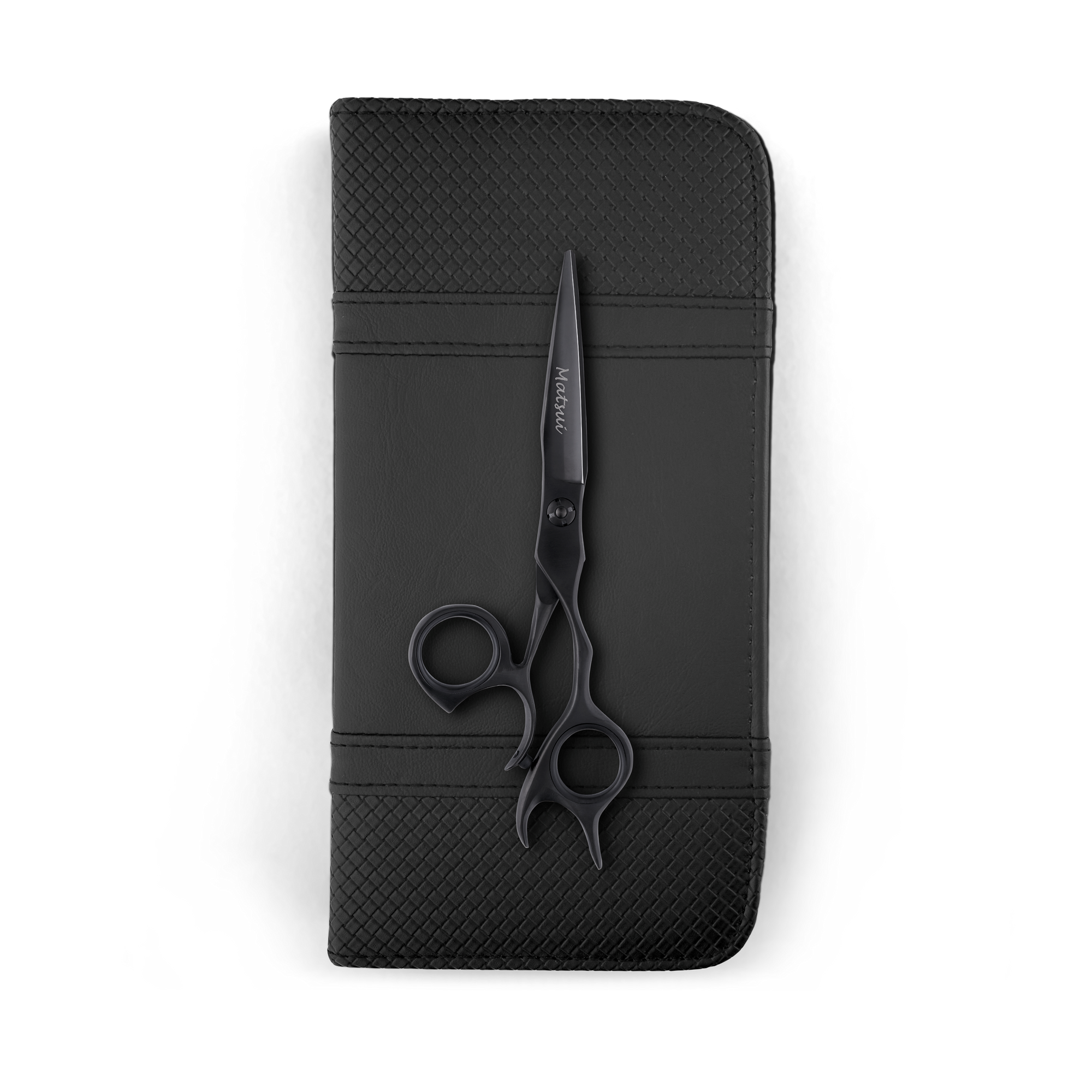 5.5 inch MATSUI SUPER ERGO DEVIL MATTE BLACK - Scissor Tech Canada (6675511705654)