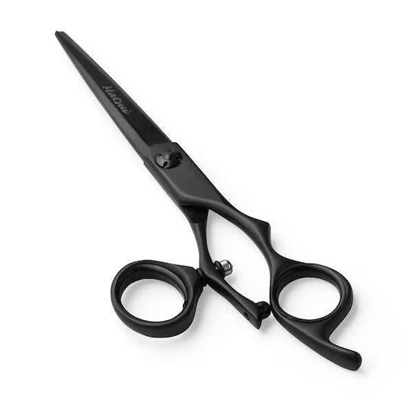 5.5 Inch Cutting Scissor Matsui Matte Black Swivel Hairdressing Shears- Thinner Combo - Scissor Tech Canada (1478472237110)