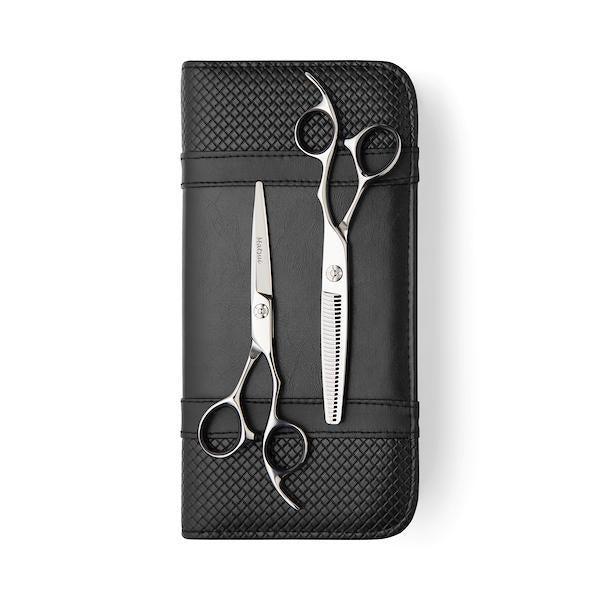 5.5 inch Matsui Aichei Mountain Hairdressing Scissors & Thinner Combo - Scissor Tech Canada (4350259003446)