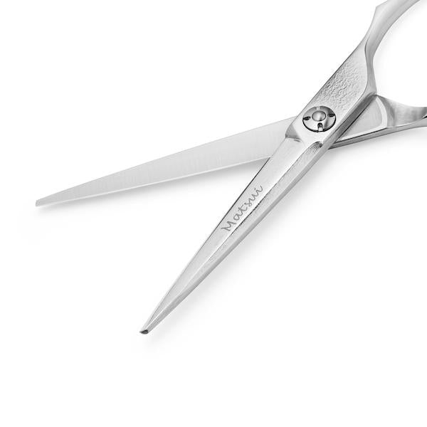 5.5 inch 2022 Matsui Damascus Offset Scissor Thinner Combo - Scissor Tech Canada (1989708185654)