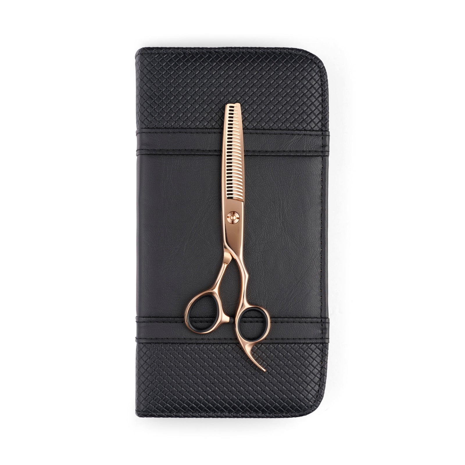 Matsui Lightweight Classic Rose Gold Offset Thinning Shears
