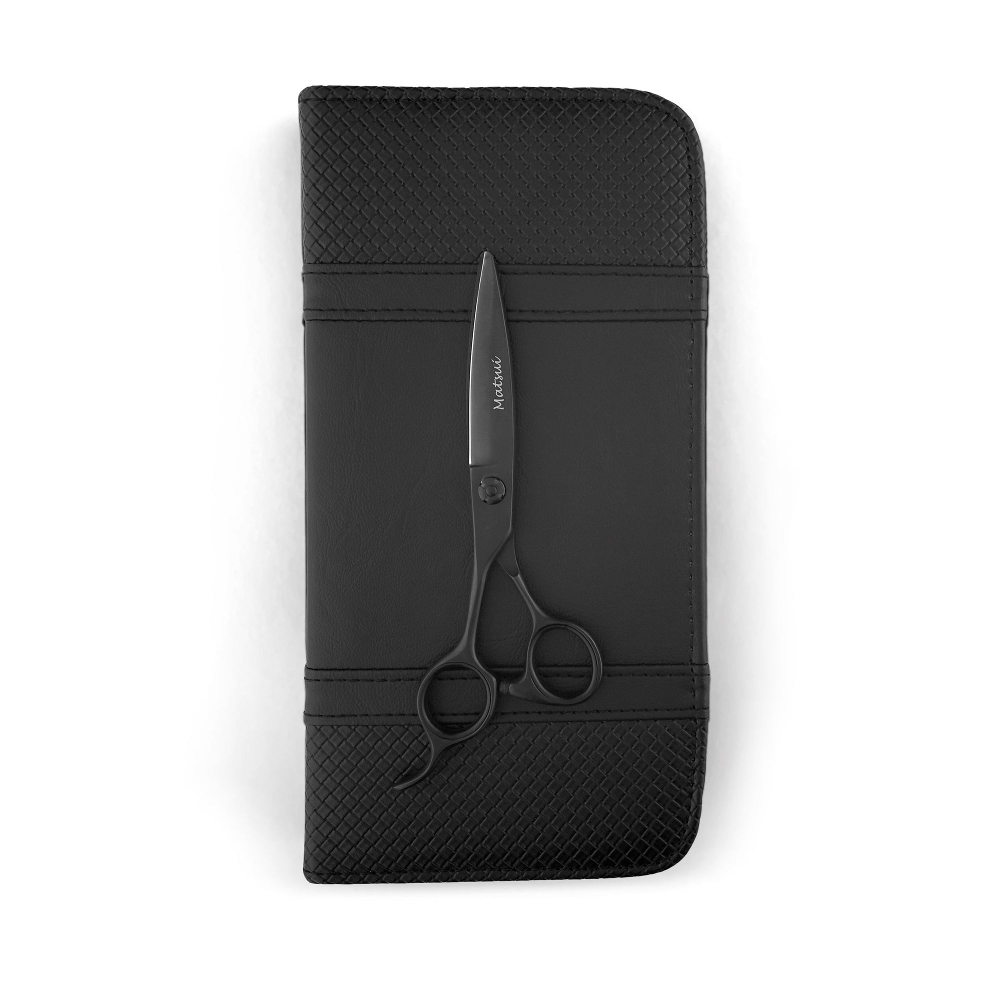 Lefty Matsui VG10 Slider - Matte Black Hairdressing Shears