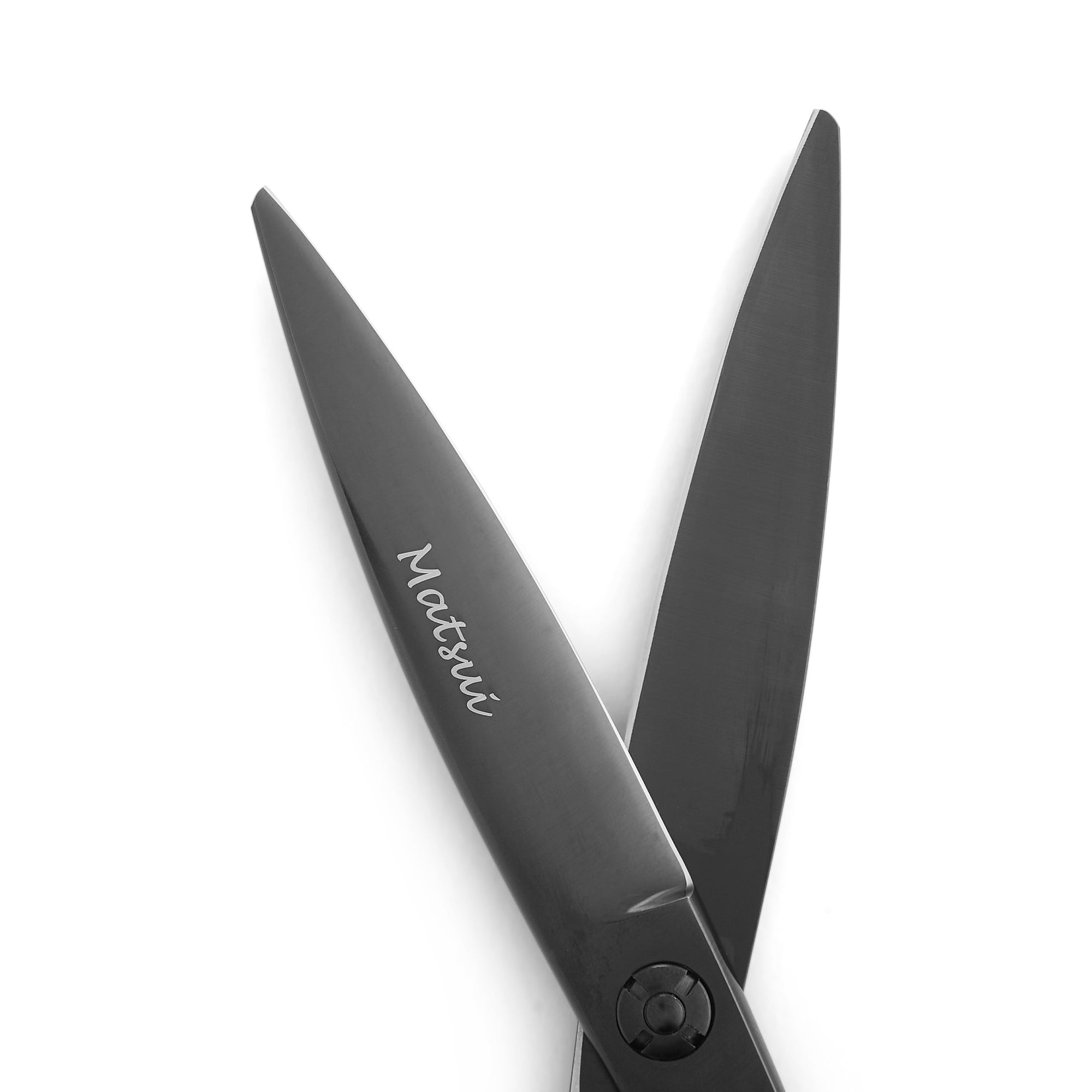 Lefty Matsui VG10 Slider - Matte Black Hairdressing Shears