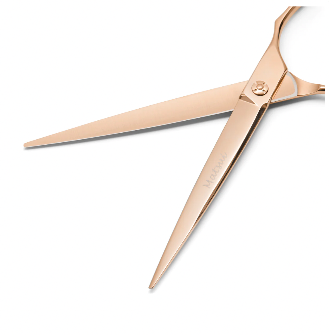 Matsui 7 Inch VG10 Rose Gold Master Barber