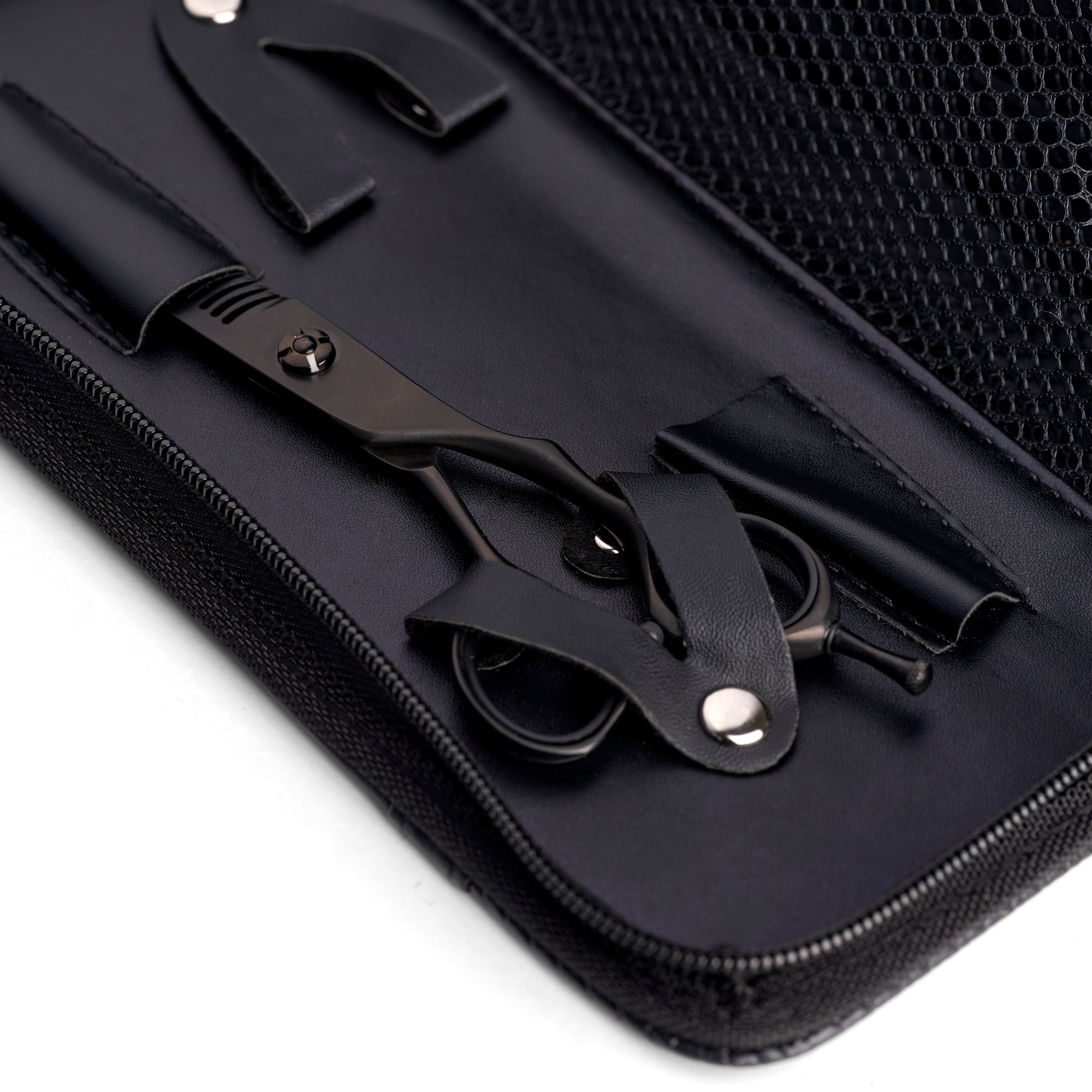 Ultra Light Matte Black Thinning Shears