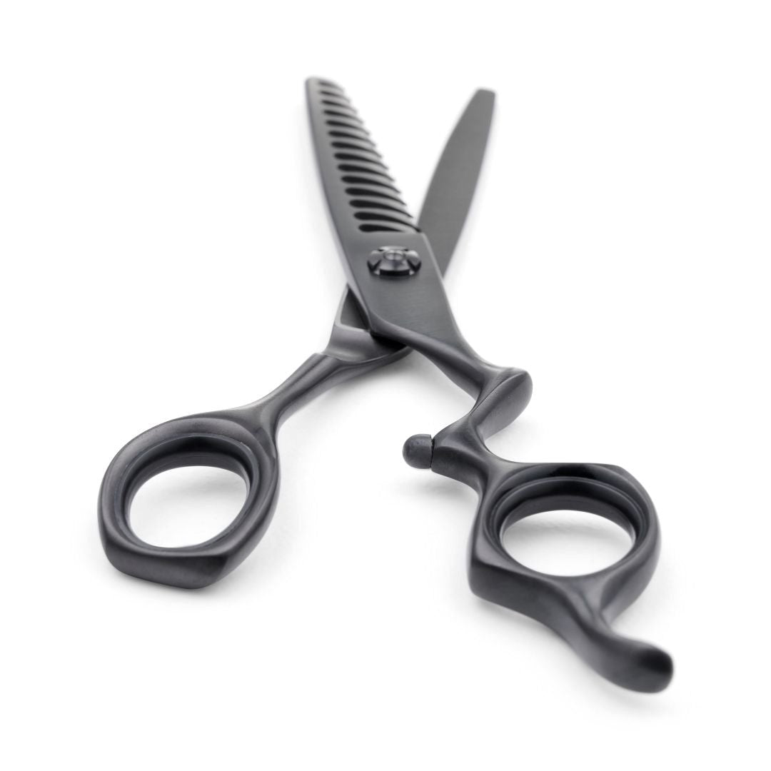  Matsui Classic Ergo Support 14T Matte Black Texturizer - Scissor Tech Canada (6676251836470)