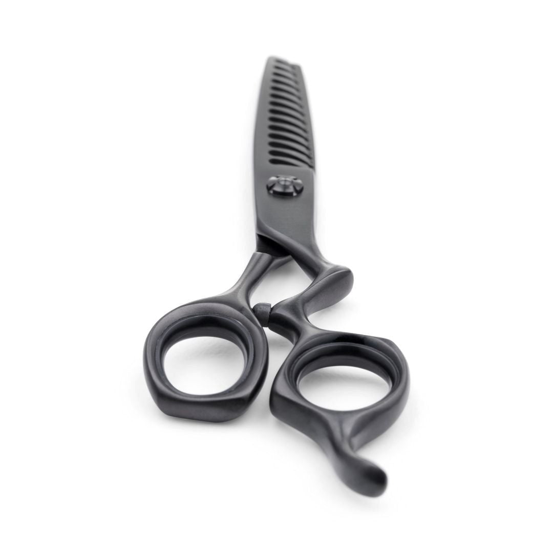  Matsui Classic Ergo Support 14T Matte Black Texturizer - Scissor Tech Canada (6676251836470)
