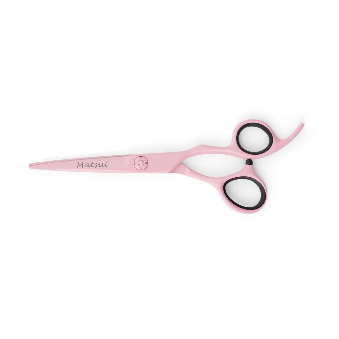  Matsui Pastel Pink Cutting Shear - Scissor Tech Canada (6653834395702)