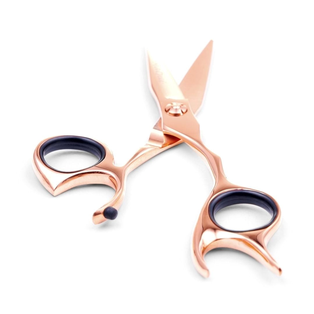 Matsui Rose Gold Swivel 5.5 inch Scissor Thinner Combo