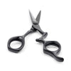 5 inch Matsui Classic Ergo Support Matte Black Hairdressing Scissors - Scissor Tech Canada (6676158283830)