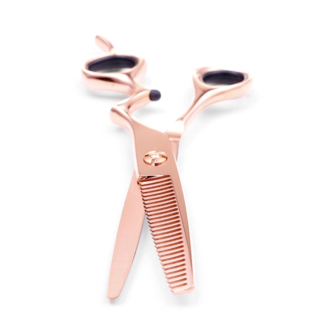  Matsui Classic Ergo Support Rose Gold Shear Thinner Triple Set - Scissor Tech Canada (6676265730102)
