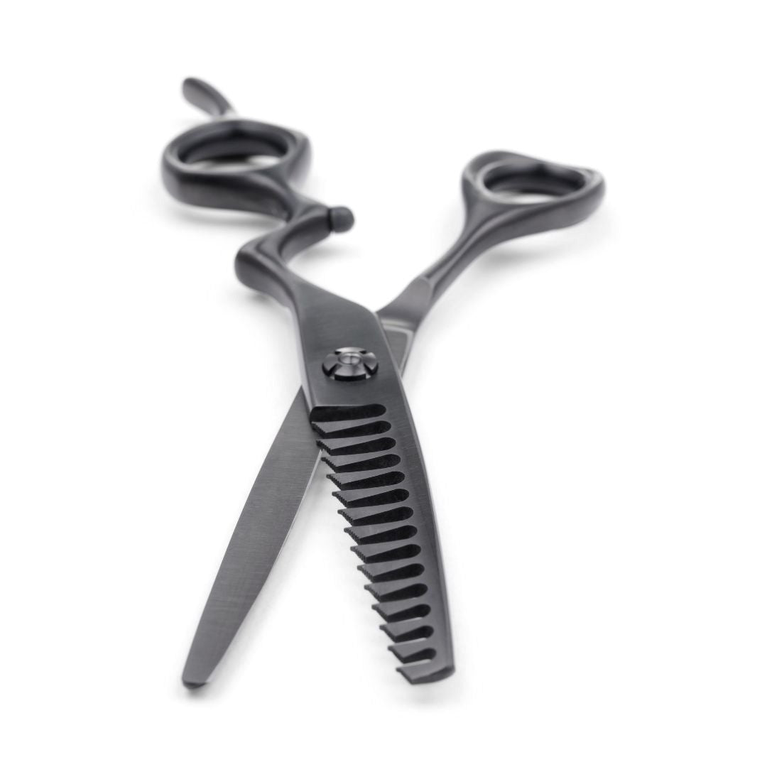  Matsui Classic Ergo Support Ultimate Barber Combo Matte Black (4 set) - Scissor Tech Canada (6676250361910)