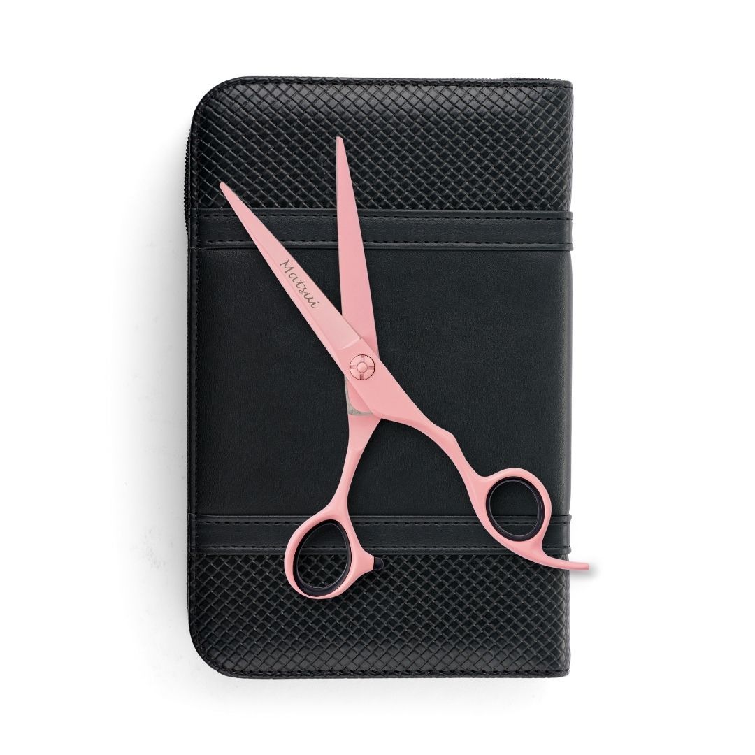 5.5 inch Matsui Pastel Pink Cutting Shear - Scissor Tech Canada (6653834395702)