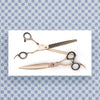  Professional Matsui Aichei Mountain Rose Gold Hairdressing Scissors - Thinner Combination - Scissor Tech Canada (6801397973046)