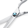  2022 Matsui Swarovski Elegance Limited Edition - Sky Blue Hairdressing Scissors Thinner Combo - Scissor Tech Canada (1478471122998)