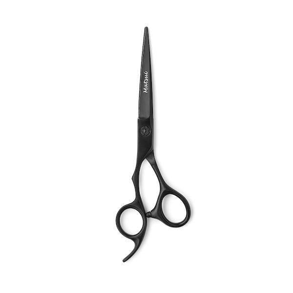  Lefty Matsui Matte Black Aichei Mountain Offset Hairdressing Scissors - Scissor Tech Canada (1478465912886)
