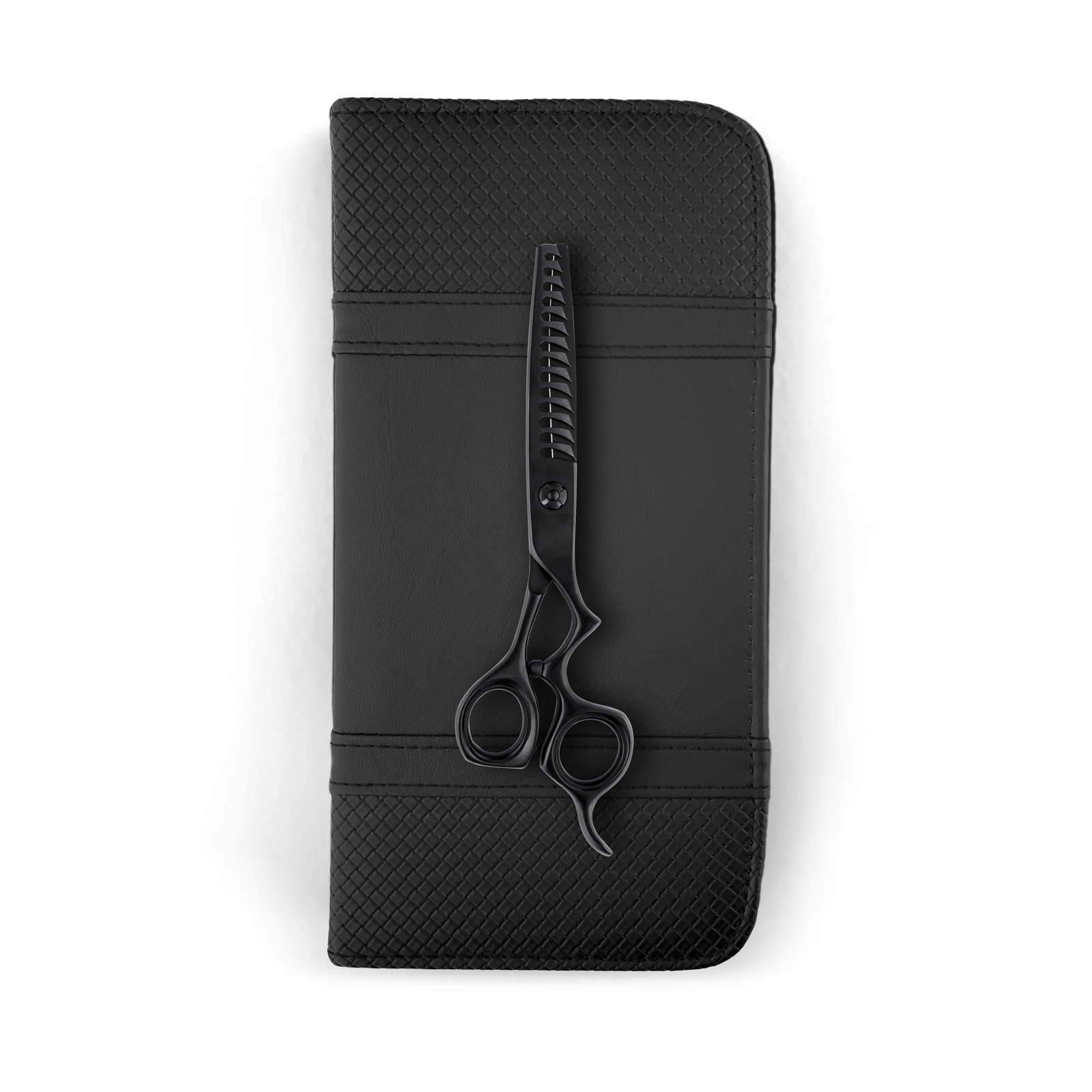  Matsui Classic Ergo Support 14T Matte Black Texturizer - Scissor Tech Canada (6676251836470)