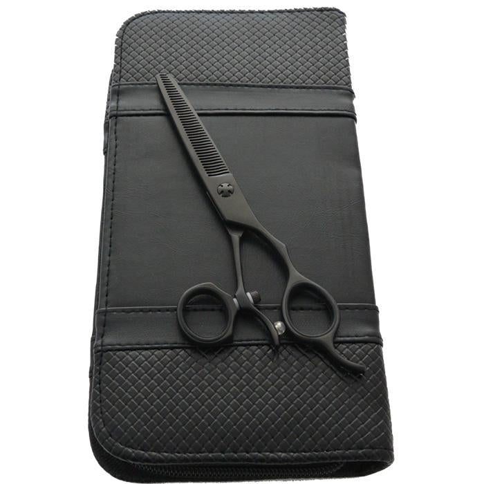  Matsui Matte Black Swivel Thinner - Scissor Tech Canada (6825857384502)