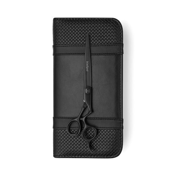  Matsui Classic Ergo Support Matte Black Hairdressing Scissors - Scissor Tech Canada (6676158283830)