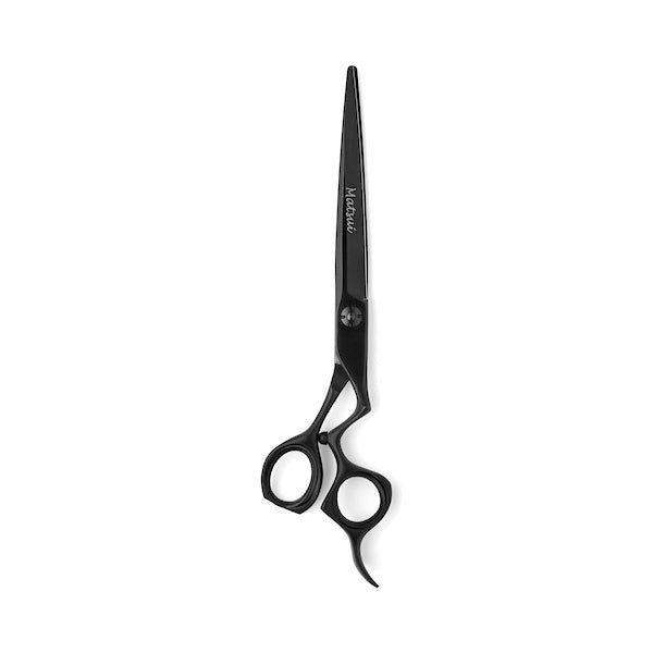 7 inch Matsui Classic Ergo Support Matte Black Hairdressing Scissors - Scissor Tech Canada (6676158283830)