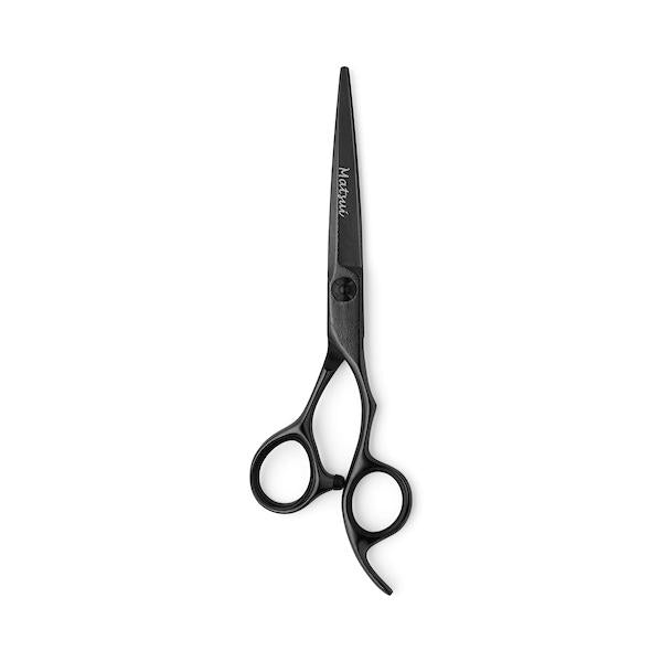  2022 Matsui Matte Black Damascus Offset Scissor Thinner Combo - Scissor Tech Canada (1989729026102)