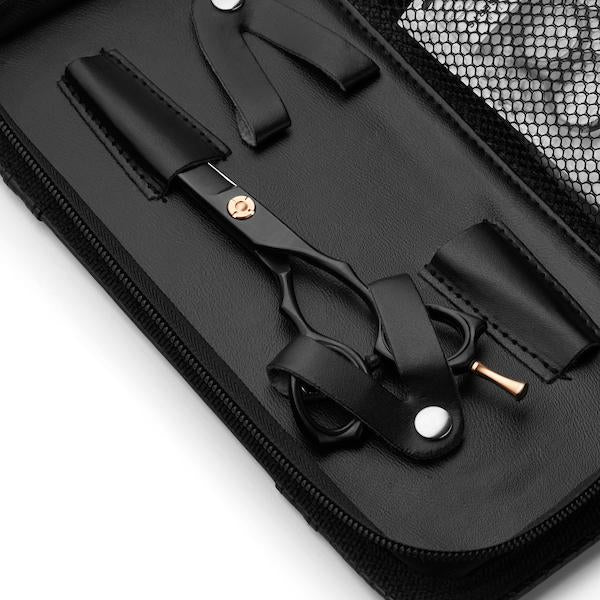  Matsui Matte Black Precision Hairdressing Shear Combo - Scissor Tech Canada (1926849888310)