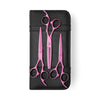  Matsui 2022 Neon Pink Offset Scissor Triple Set - Scissor Tech Canada (1924085809206)