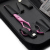  Lefty Matsui Neon Pink Offset Shears - Scissor Tech Canada (6813525704758)