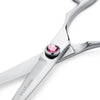  Lefty Matsui Silver Elegance Pink Scissor - Scissor Tech Canada (4709283201078)