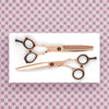 Exclusive Matsui Precision Rose Gold shears &amp; Thinner Combination - Scissor Tech Canada (6801449877558)