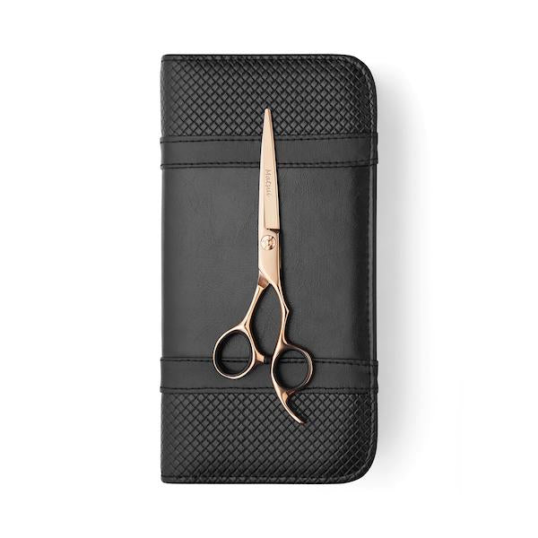 5.5 Inch Cutting Scissor Matsui Rose Gold VG10 Offset Shear - Scissor Tech Canada (1478466437174)