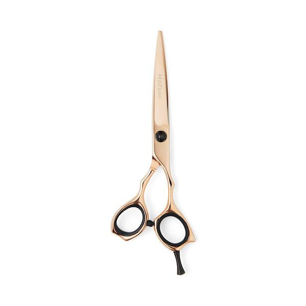 5.5 inch Matsui Precision Rose Gold Cutting Scissor - Scissor Tech Canada (1984632291382)