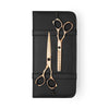 5.5 Inch Cutting Shear Exclusive Matsui Precision Rose Gold shears &amp; Thinner Combination - Scissor Tech Canada (6801449877558)