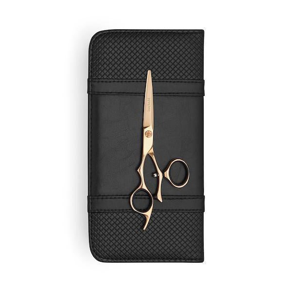 5.5 inch Matsui Swivel Rose Gold Lefty Shear - Scissor Tech Canada (6801565679670)