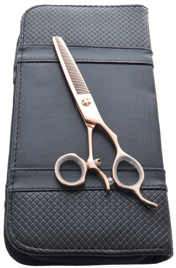 Rose Gold Matsui Swivel Thinner - Scissor Tech Canada