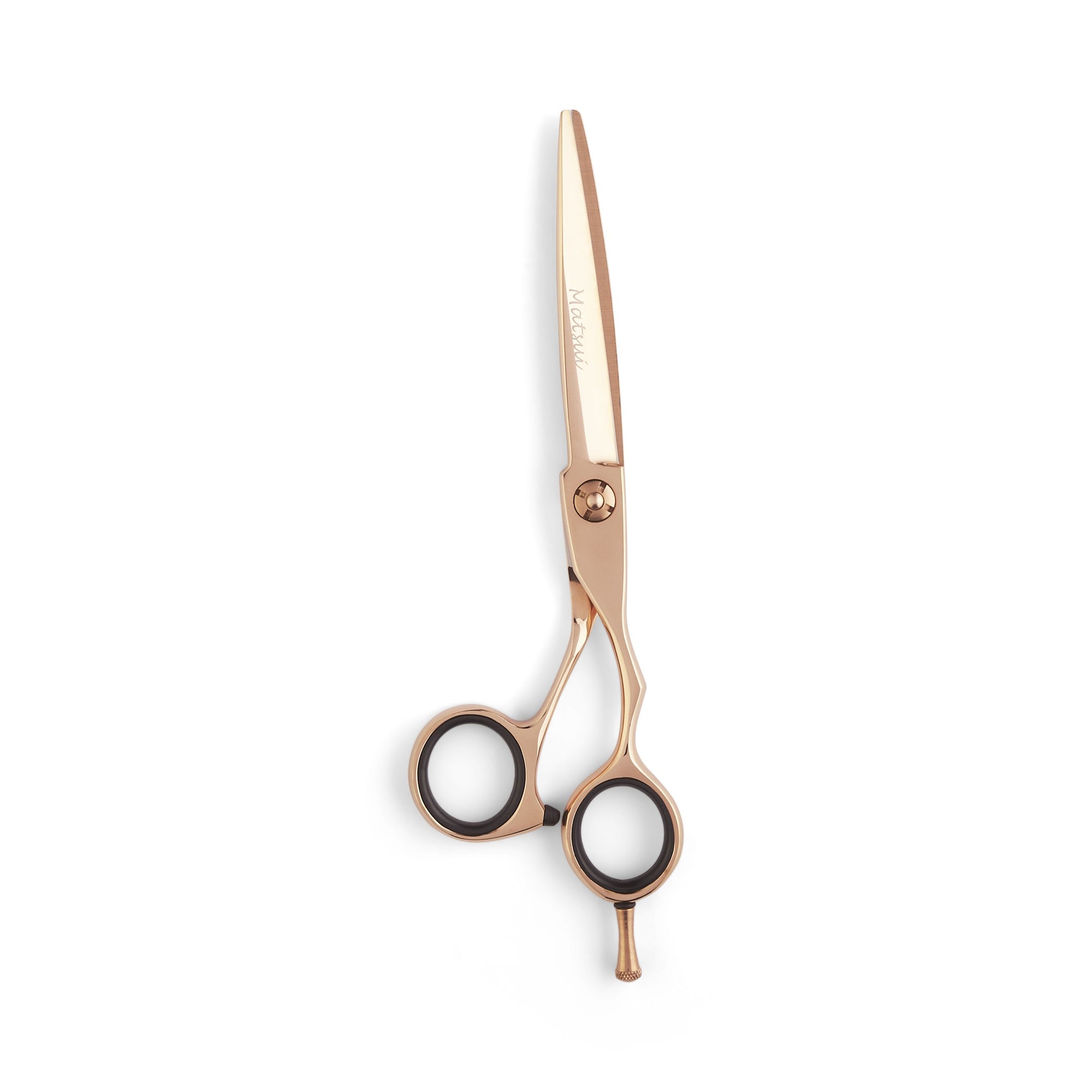  Matsui Offset Drop Handle - Rose Gold - Scissor Tech Canada (4729386565686)