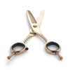  Matsui Offset Drop Handle Scissor Thinner Combo - Rose Gold - Scissor Tech Canada (4729417236534)