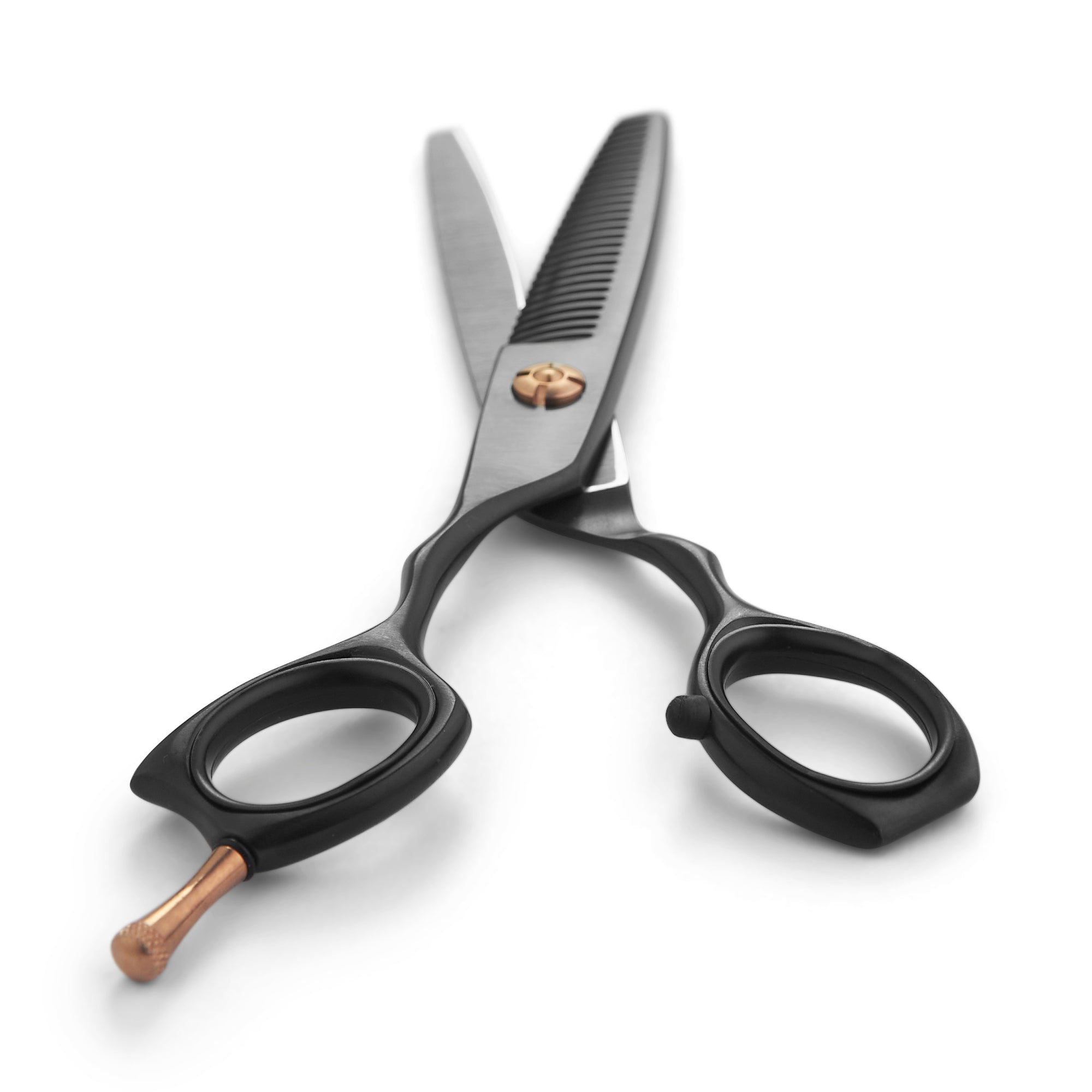  Matsui Matte Black Precision Thinning Shears - Scissor Tech Canada (1478469353526)