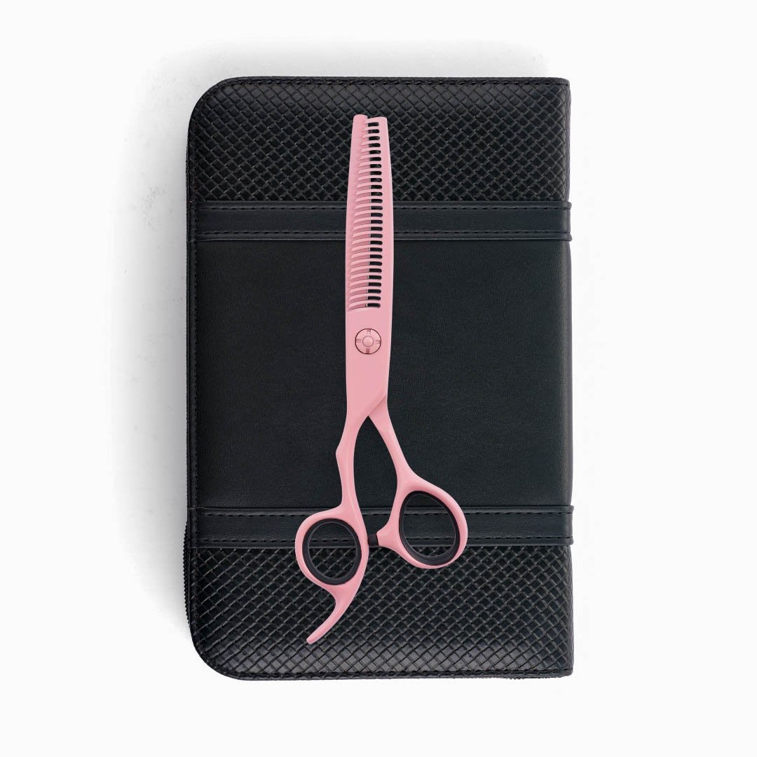 Lefty Matsui Pastel Pink Thinning Shears (8003954737432)