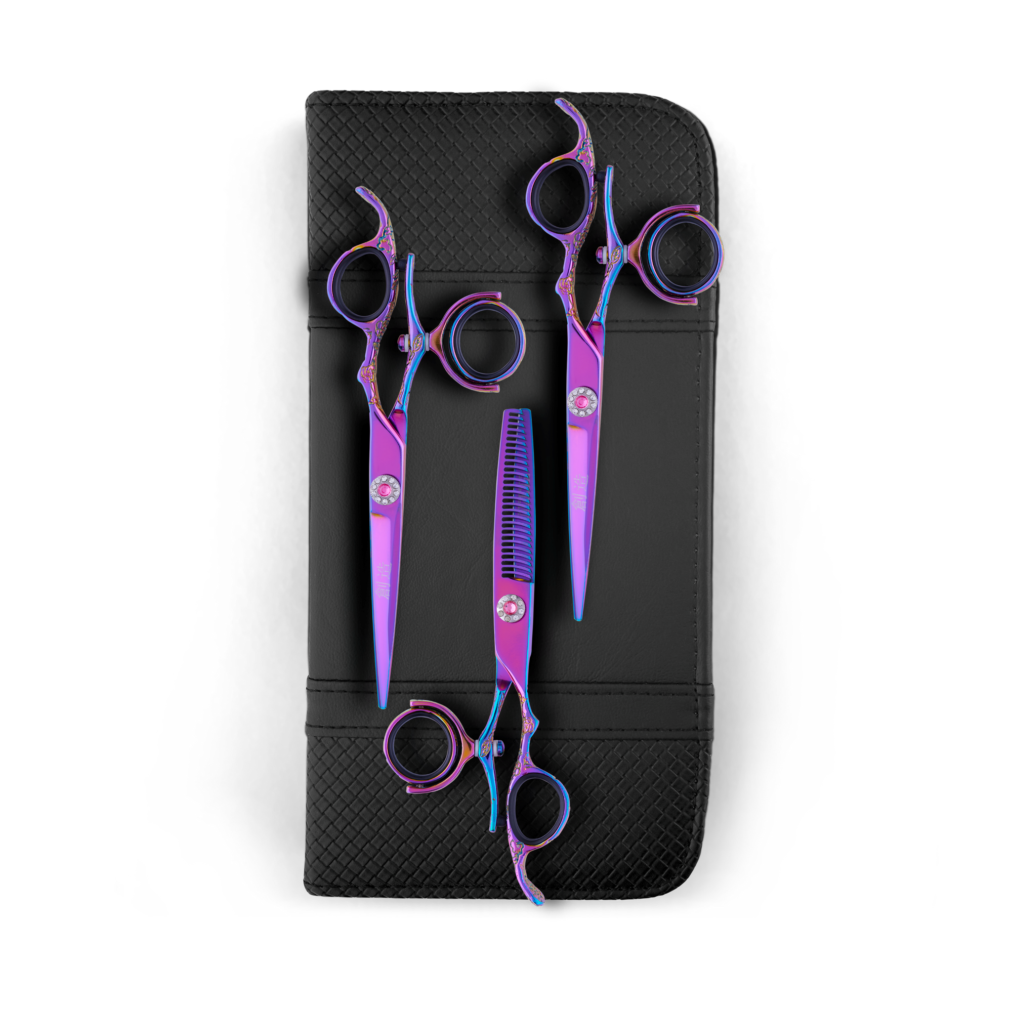  Sozu Pink Double Swivel Triple Set - Scissor Tech Canada (6676278640694)